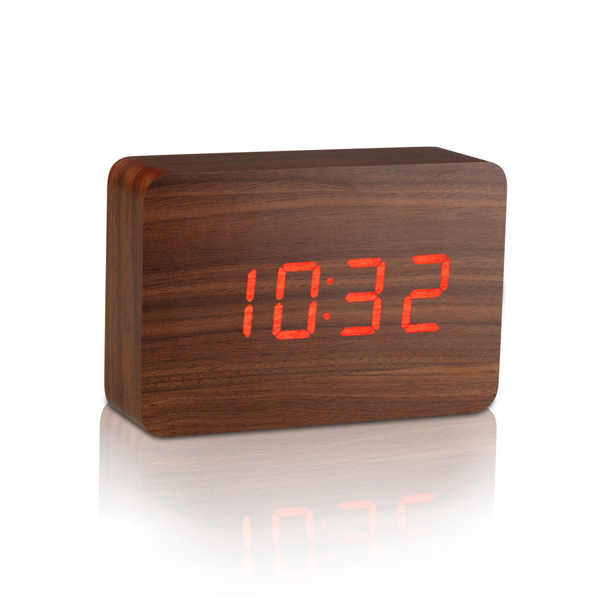 Gingko Brick Click Clock