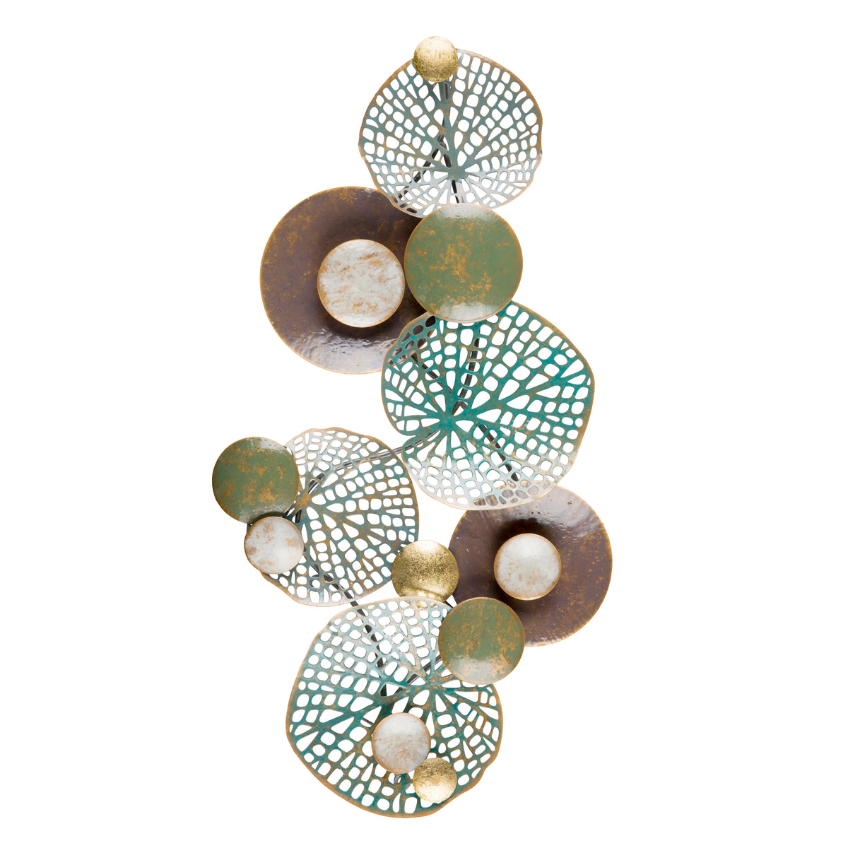 Lene Bjerre Kioko Granite Green Iron Decoration 89cm x 5cm