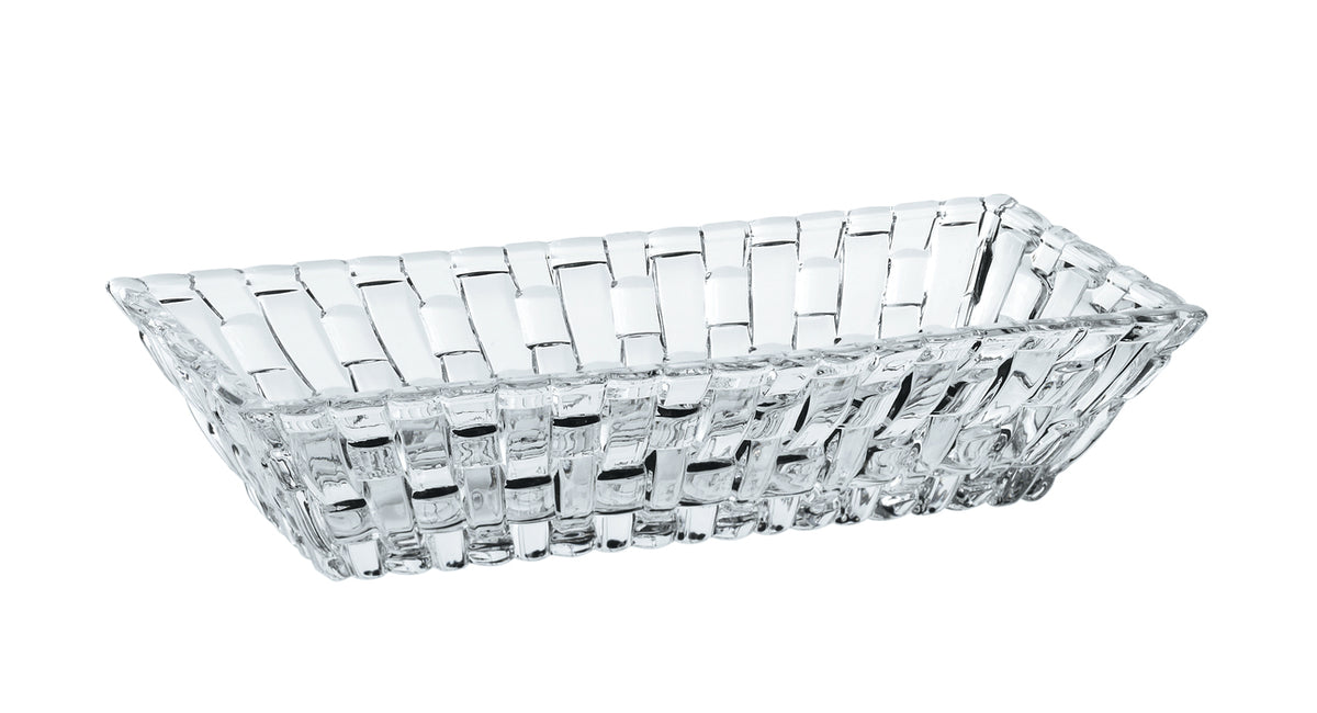 Nachtmann Bossa Nova Rectangular Bowl, 17cm- Set of 2