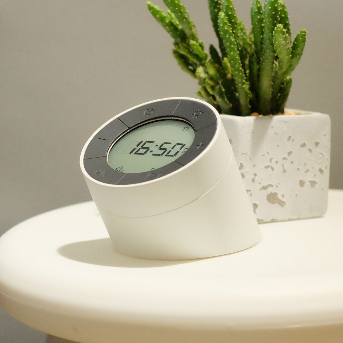 Gingko Edge Light Alarm Clock